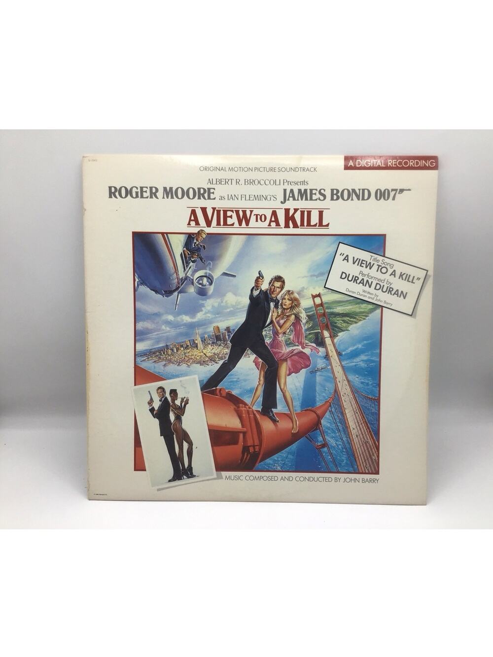 James Bond A View To A Kill Original Soundtrack Vinyl LP 1985 Duran Duran